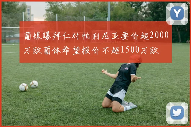 葡媒曝拜仁对帕利尼亚要价超2000万欧葡体希望报价不超1500万欧
